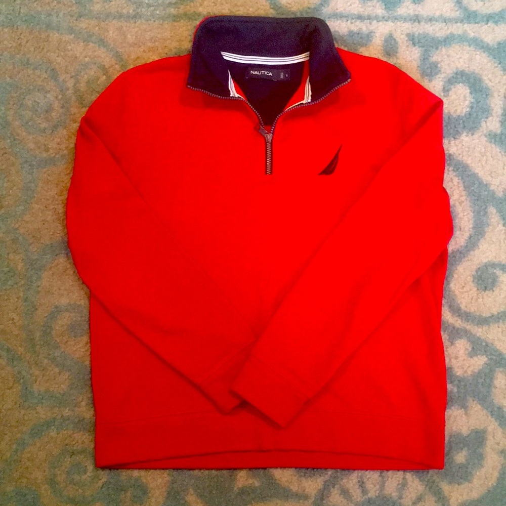 NAUTICA Half-Zip Pullover 🐳 Size Small